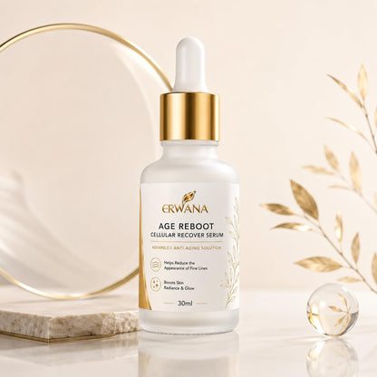 Age Reboot Cellular Recover Face Serum 30ml with Hydrating Formula for Smoother Looking Skin, Helps Reduce the Appearance of Fine Lines, Boosts Skin Radiance & Glow